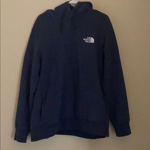 The North Face hooded sweatshirt